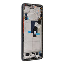 Xiaomi 12 Lite Display And Digitizer With Frame Black Service Pack