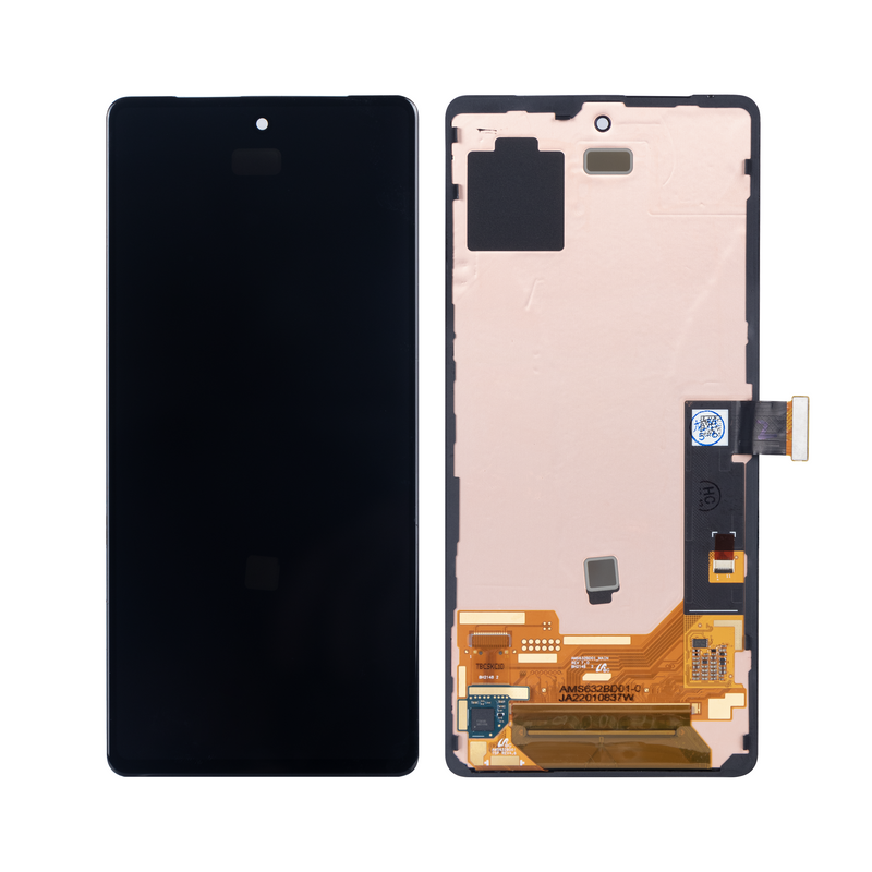 Google Pixel 7 Display And Digitizer Without Frame Black Service Pack