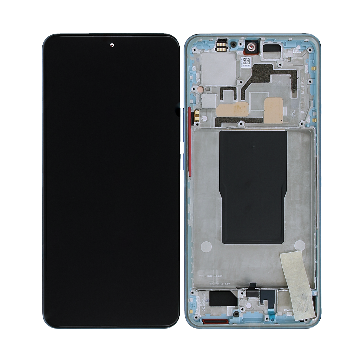 Xiaomi 12T 5G, 12T Pro 5G Display And Digitizer With Frame Blue OEM