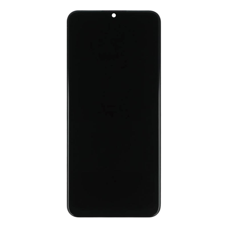 Samsung Galaxy A02s A025F Display And Digitizer With Frame Black (NON-EU Version) Service Pack