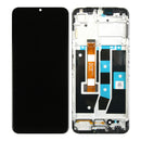 Oppo A54S CPH2273 Display And Digitizer With Frame Black OEM