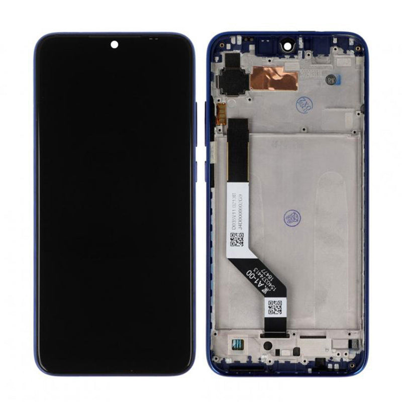 Xiaomi Redmi Note 7, Note 7 Pro Display And Digitizer With Frame Blue OEM