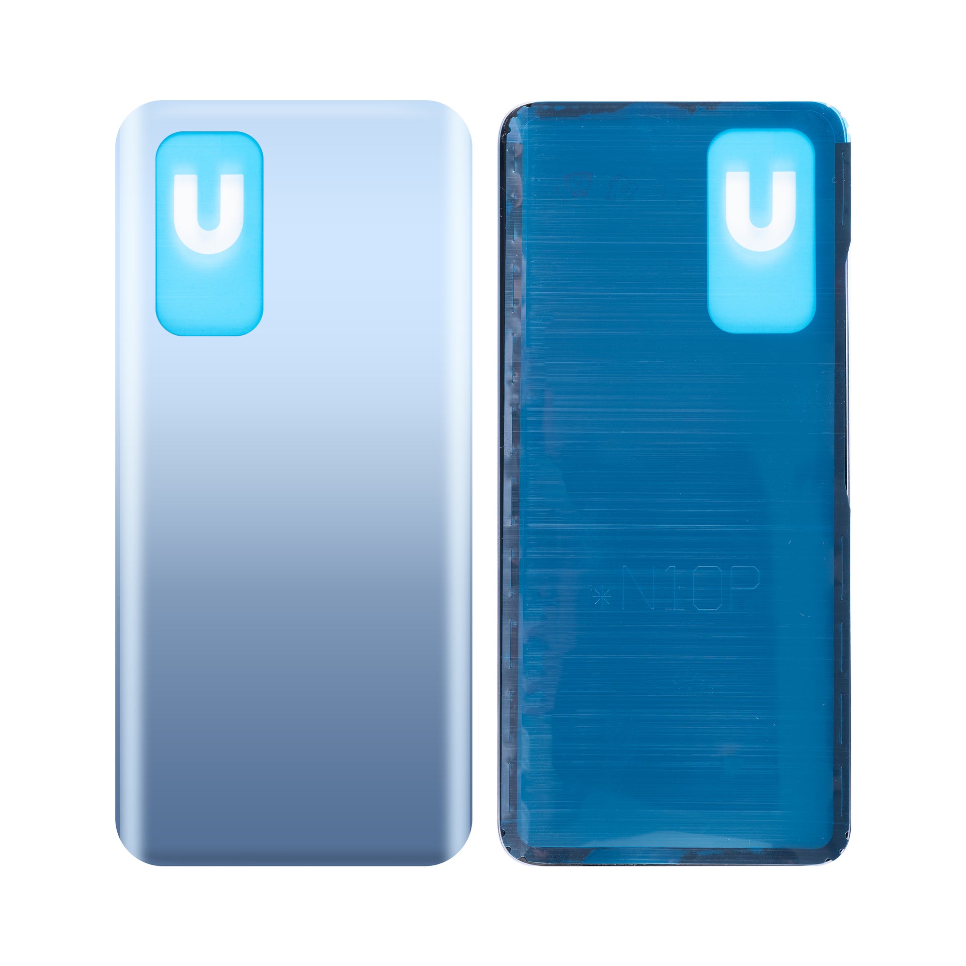 Xiaomi Mi 10T Pro Back Cover Without Lens Lunar Silver OEM