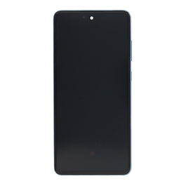Samsung Galaxy A72 A725F Display And Digitizer With Frame Awesome Blue Service Pack