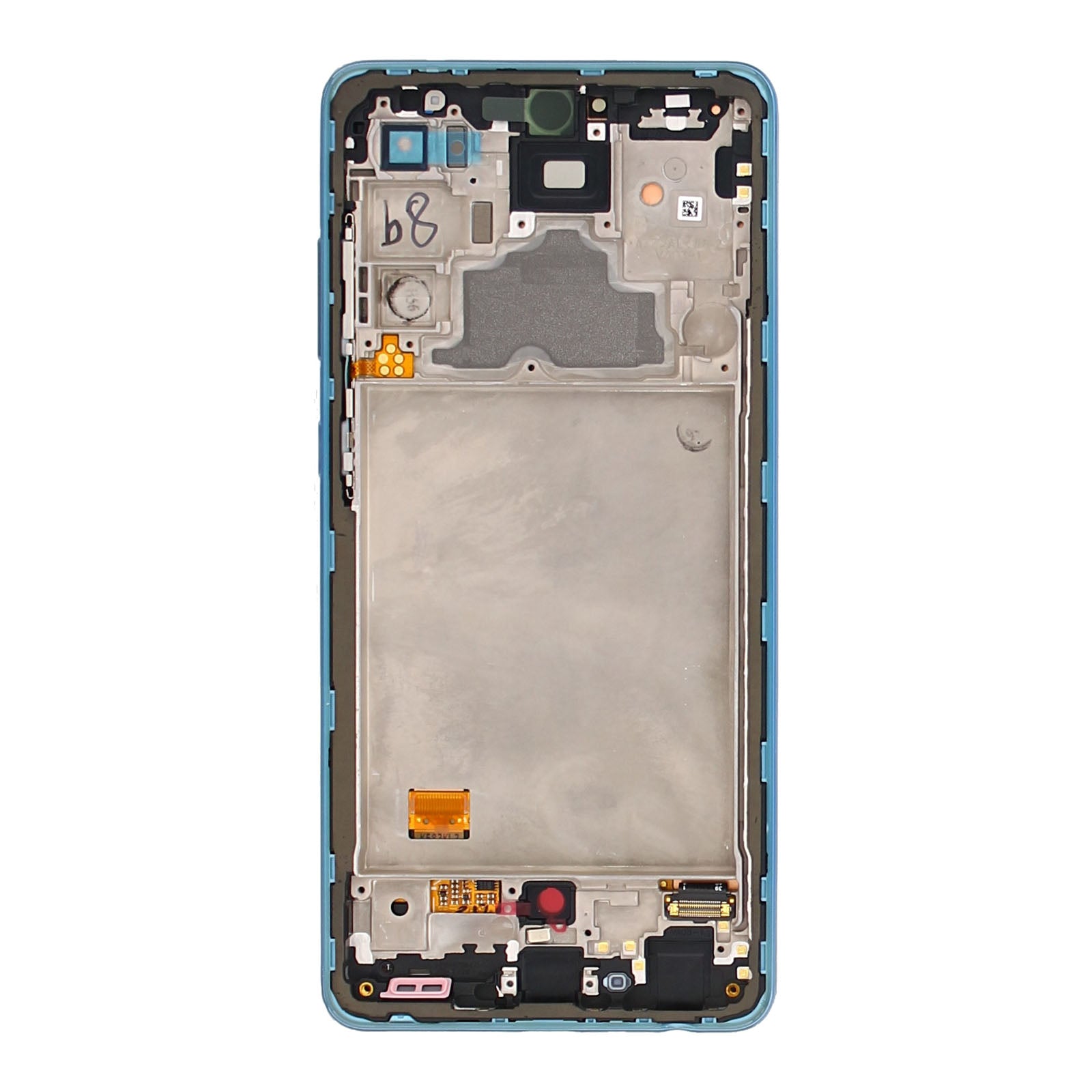 Samsung Galaxy A72 A725F Display And Digitizer With Frame Awesome Blue Service Pack