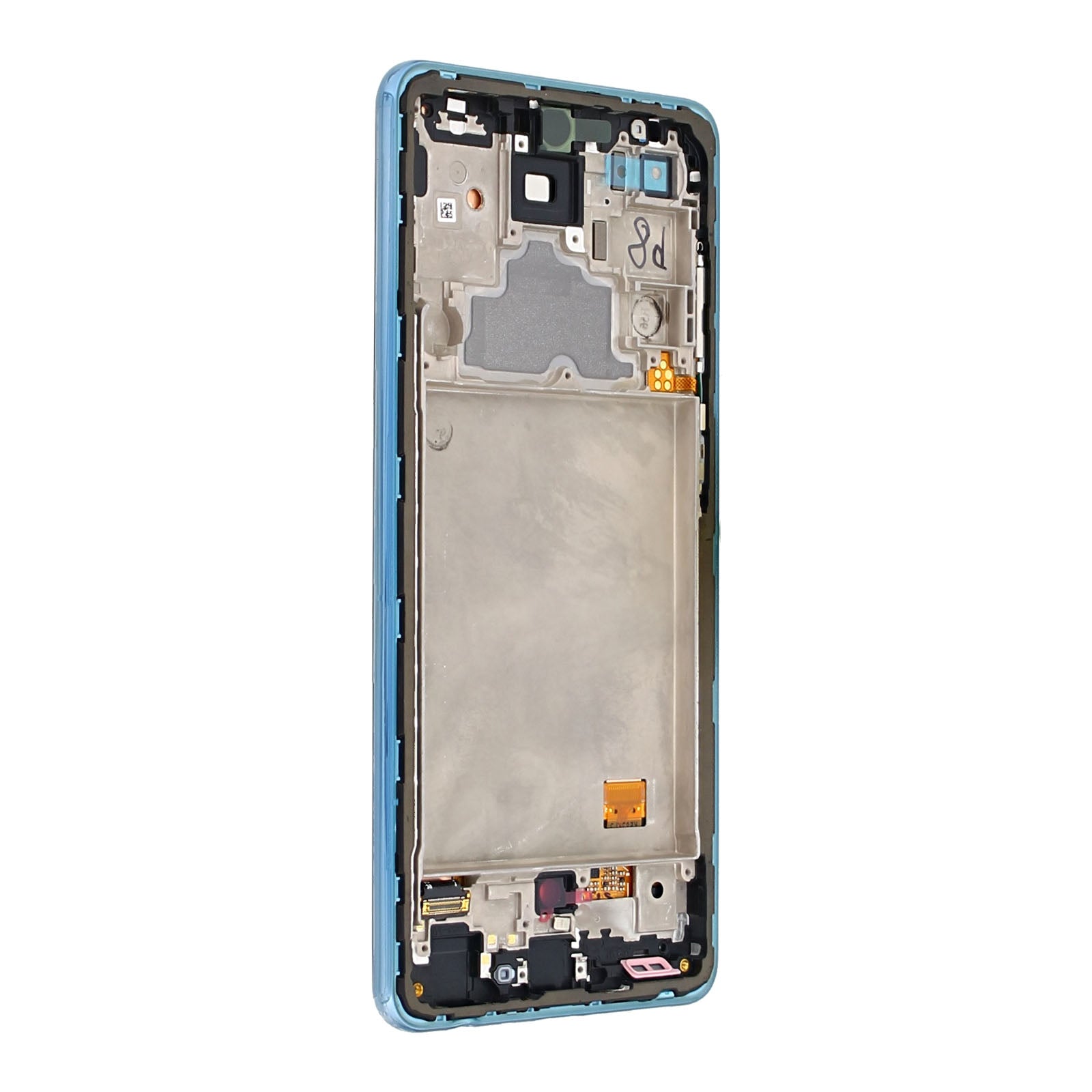 Samsung Galaxy A72 A725F Display And Digitizer With Frame Awesome Blue Service Pack