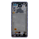 Samsung Galaxy A72 A725F Display And Digitizer With Frame Awesome Violet Service Pack