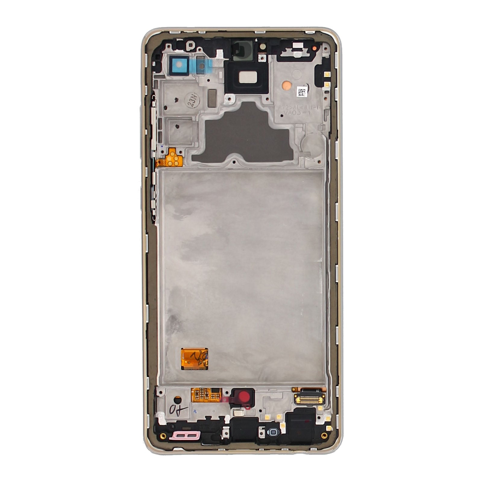 Samsung Galaxy A72 A725F Display And Digitizer With Frame Awesome White Service Pack