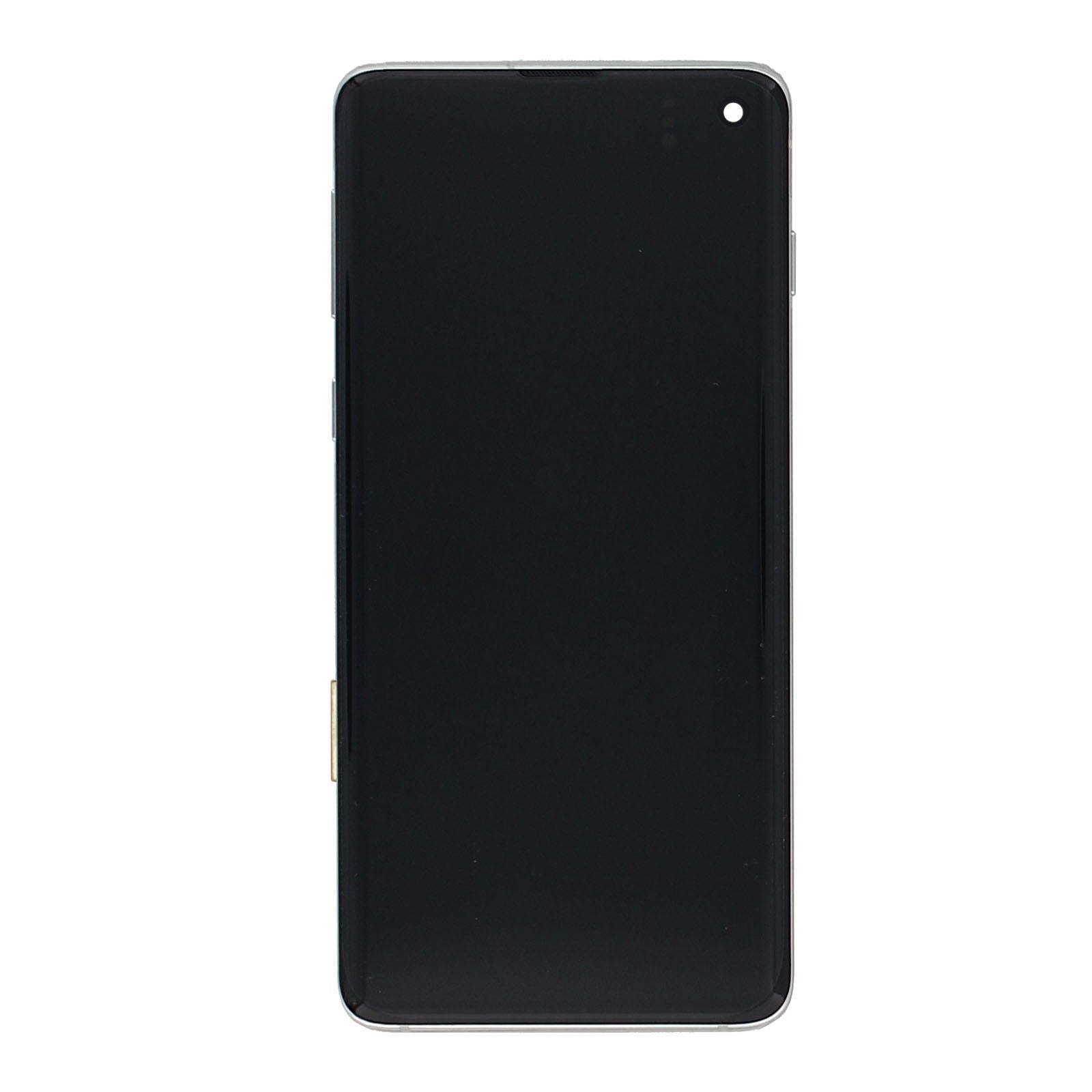 Samsung Galaxy S10 G973F Display And Digitizer With Frame Prism White Service Pack