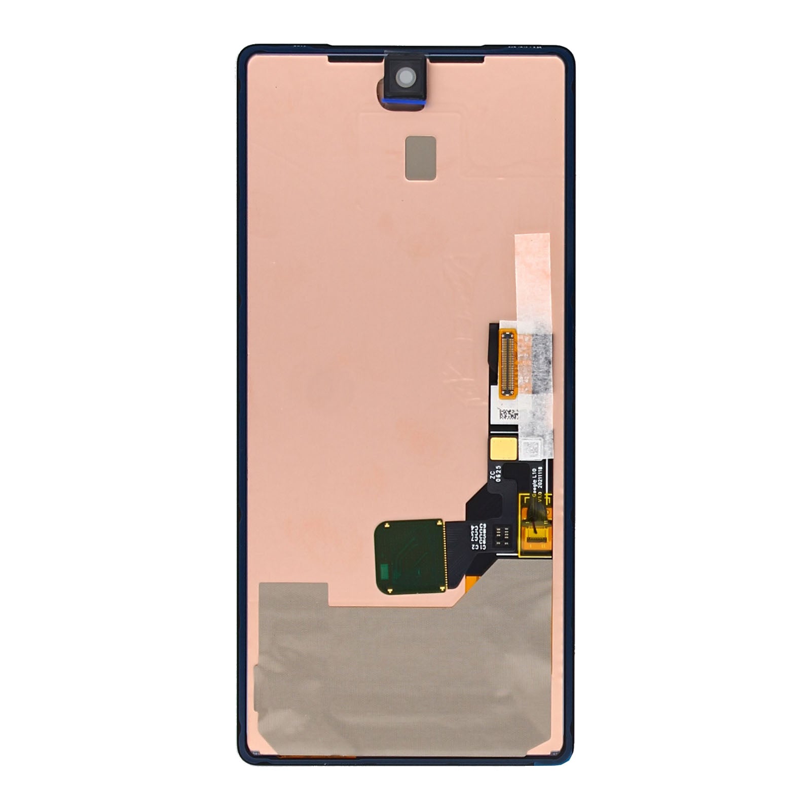Google Pixel 7A Display And Digitizer Without Frame Black Service Pack