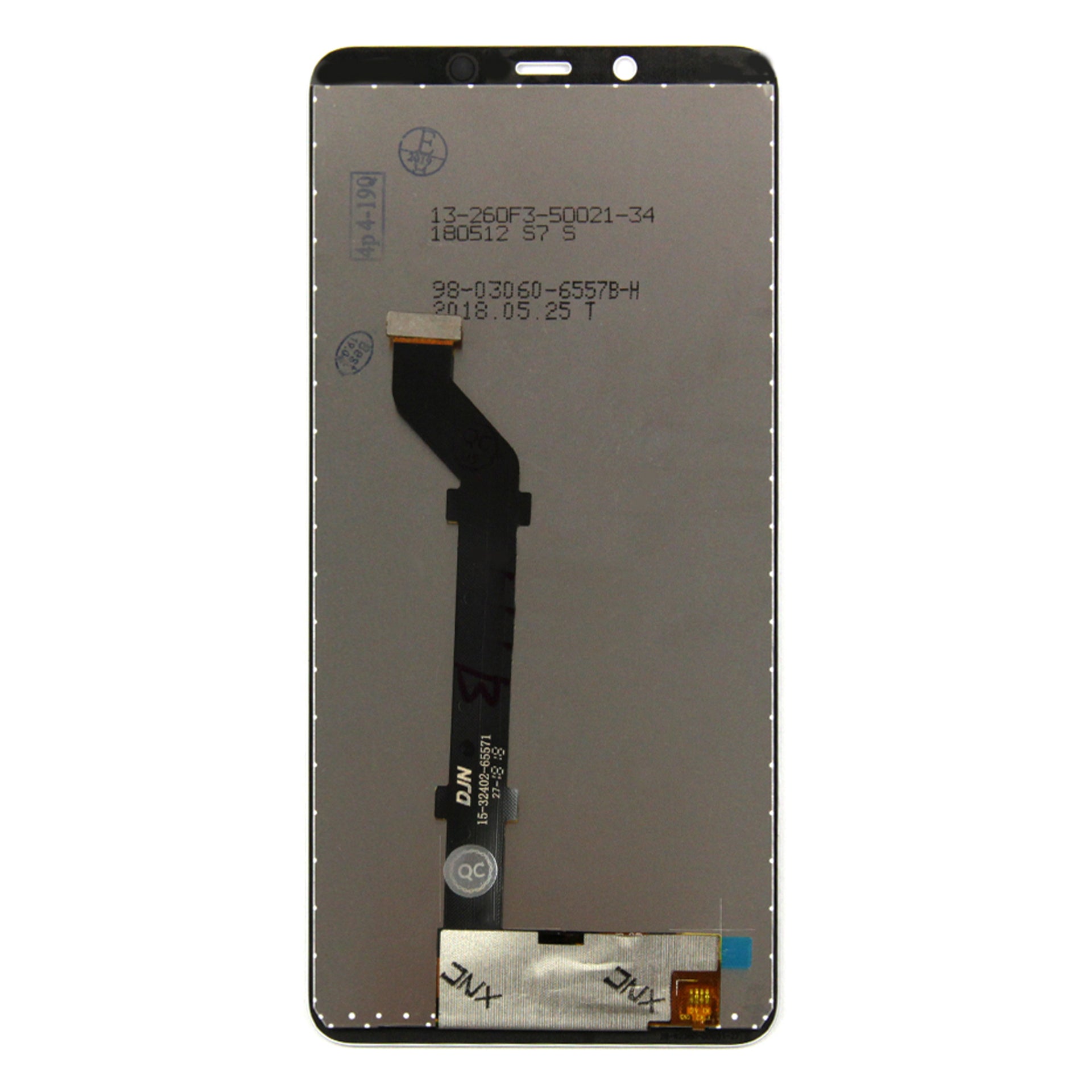 Nokia 3.1 Plus Display And Digitizer Without Frame White OEM