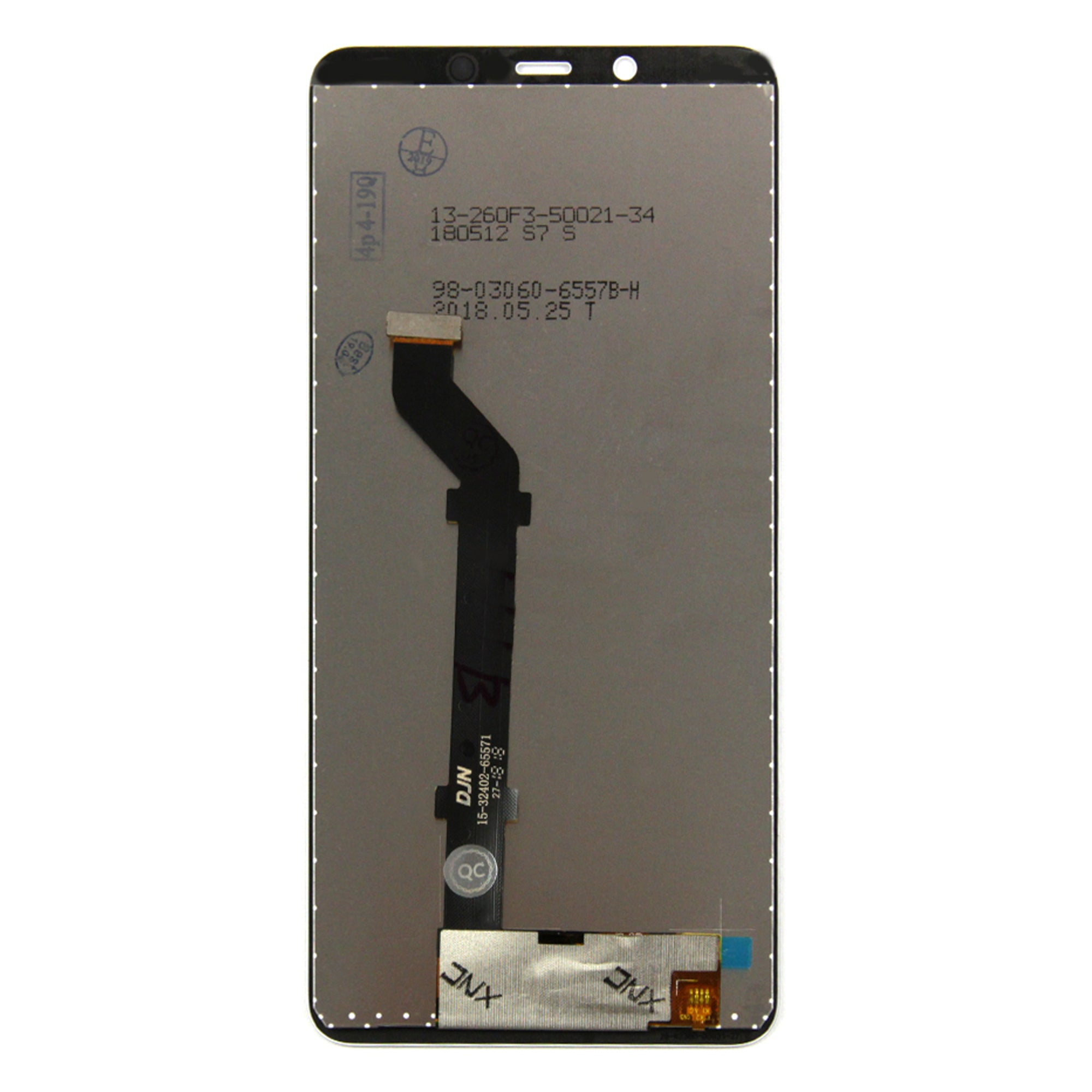 Nokia 3.1 Plus Display And Digitizer Without Frame White OEM