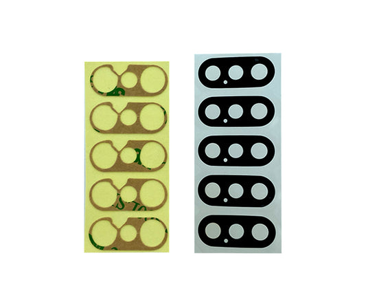 For Apple iPhone XS Max Camera Lens Cover Set Black OEM (5pcs)