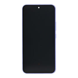 Samsung Galaxy A54 5G A546B Display And Digitizer With Frame Violet Service Pack
