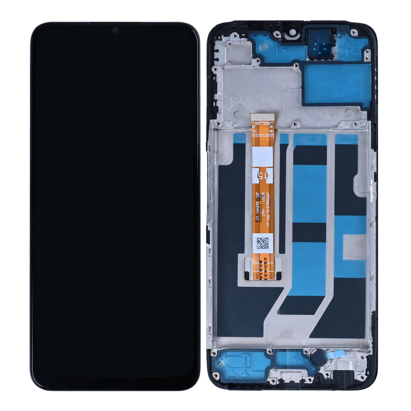 Oppo A78 5G Display And Digitizer With Frame Glowing Purple OEM