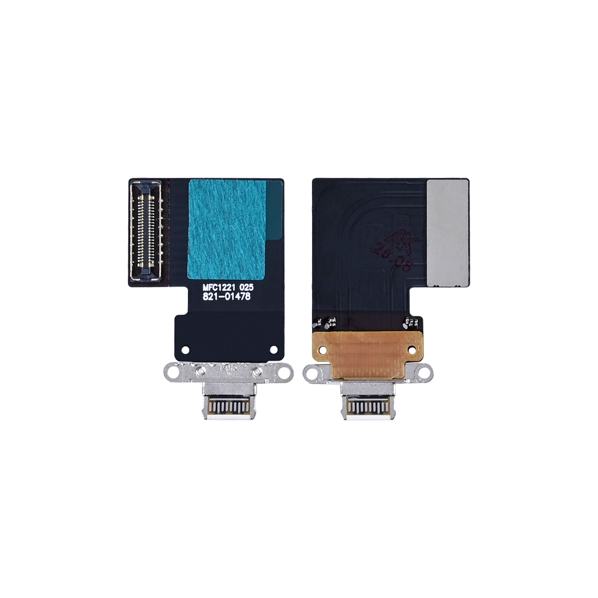 For Apple iPad Pro 11 inch (2018, 2020), iPad Pro 12.9 inch (2018, 2020) System Charging Flex White Pulled