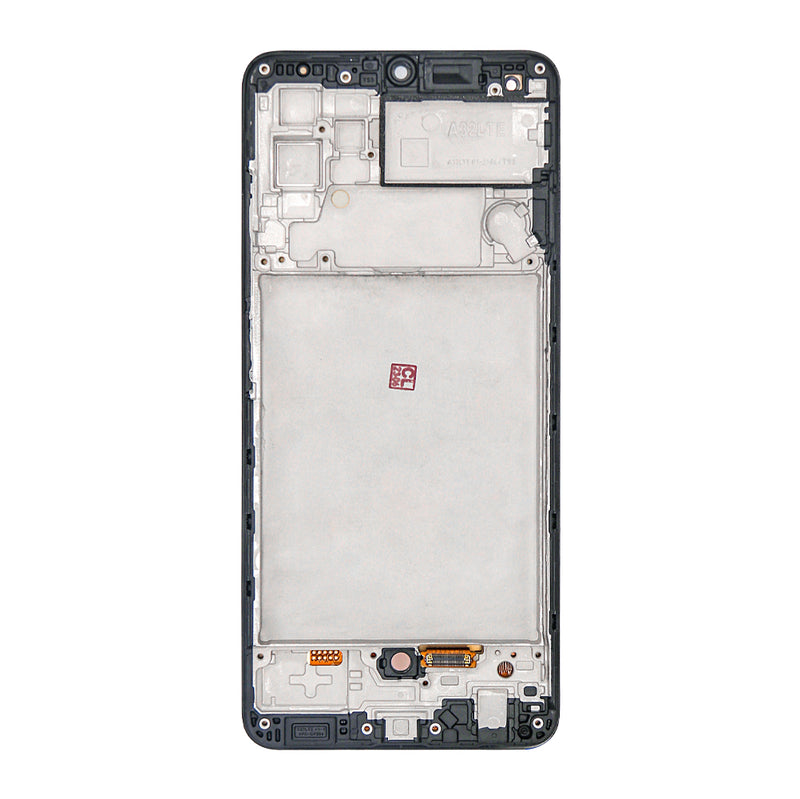 Samsung Galaxy M32 M325F Display And Digitizer With Frame Black Soft-OLED