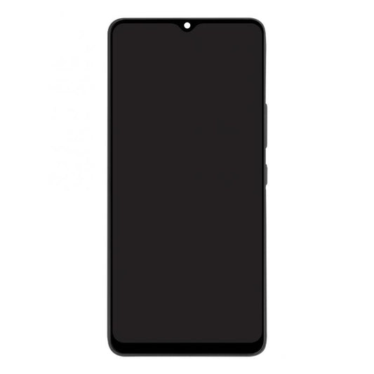 Samsung Galaxy A22 A225F Display And Digitizer With Frame Black Soft-OLED