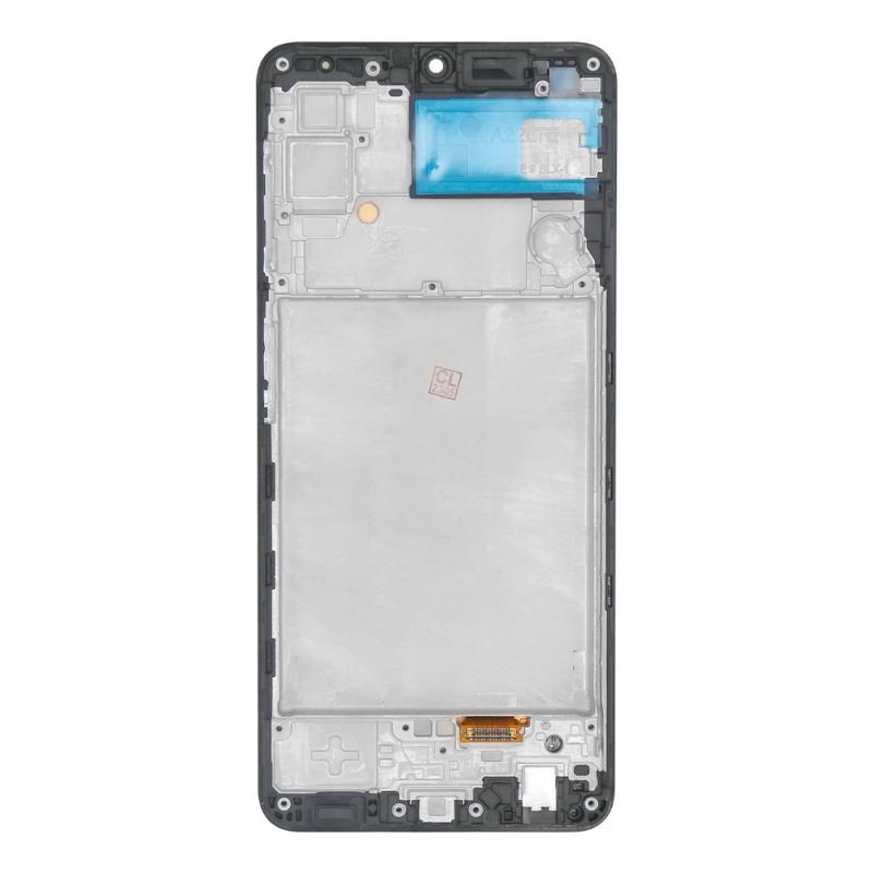 Samsung Galaxy A22 A225F Display And Digitizer With Frame Black Soft-OLED