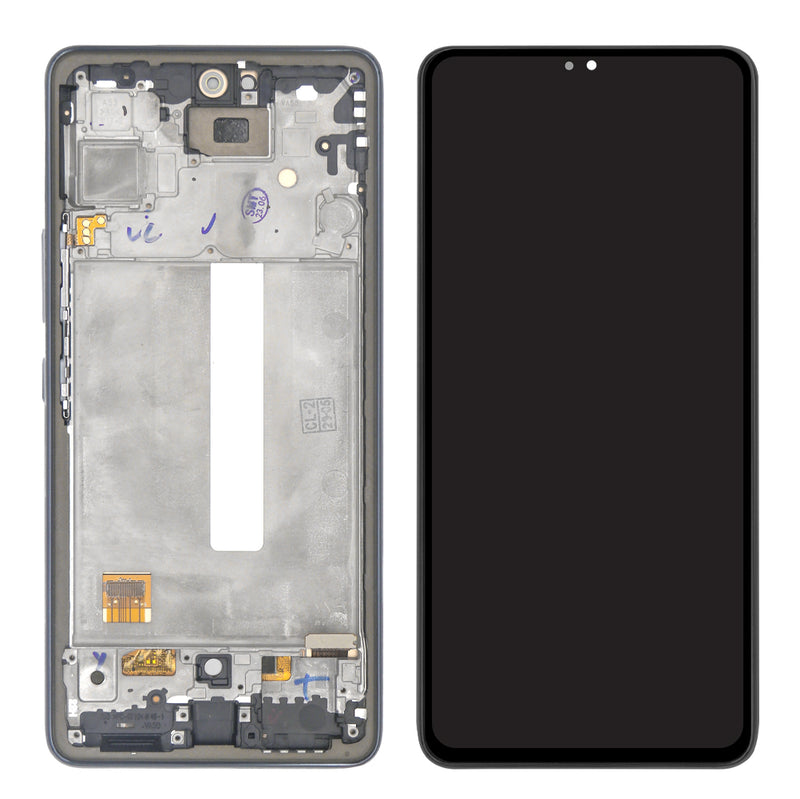 Samsung Galaxy A53 5G A536B Display And Digitizer With Frame Black Soft-OLED