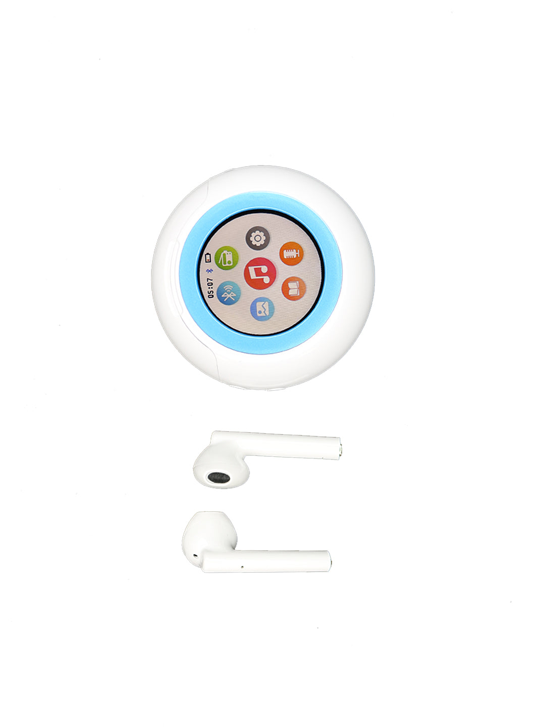 iDiskk MB01 MP3 Player Wireless Earbuds White