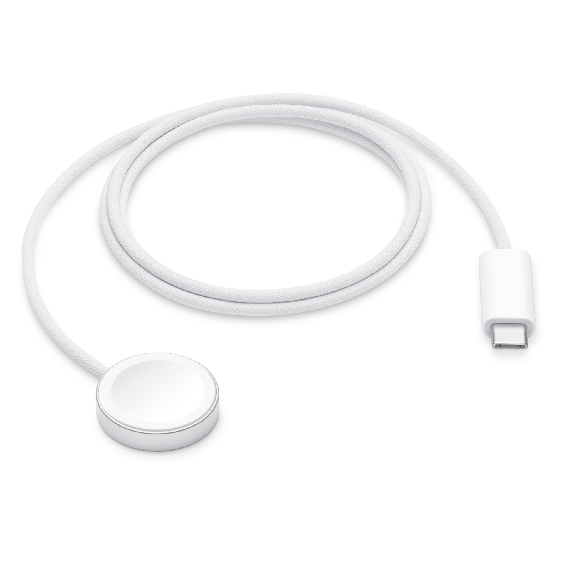 Apple Watch Magnetic Fast Charger With USB-C MT0H3ZM/A White Original Retail Box