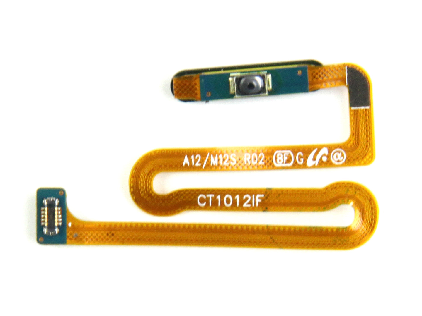 Samsung Galaxy A13 A135F, A137F Fingerprint Sensor Flex With Power Button Black OEM