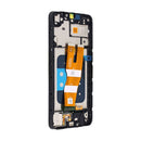 Samsung Galaxy A05 A055F Display And Digitizer With Frame Black Service Pack