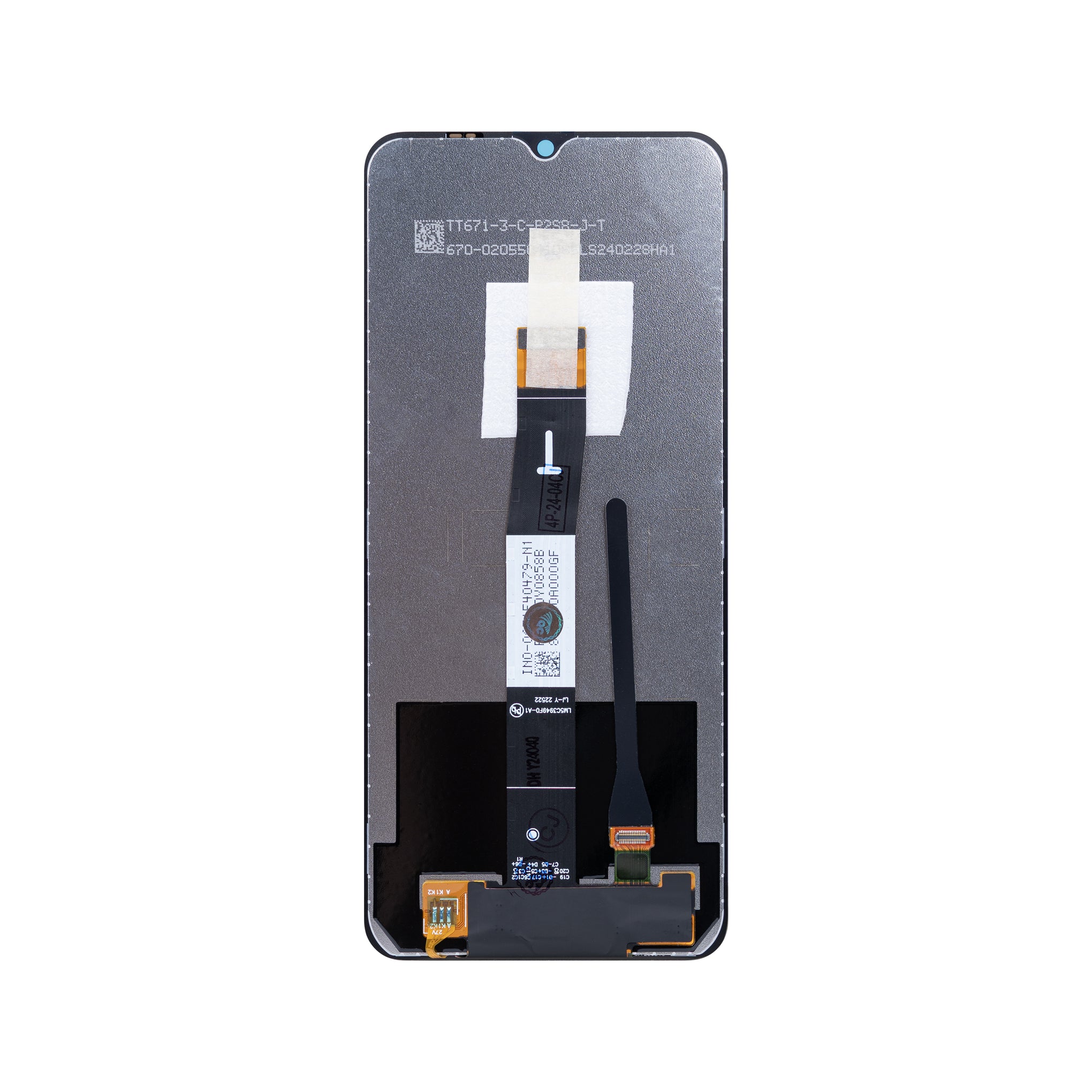 Xiaomi Redmi 12C Display And Digitizer Without Frame Black OEM