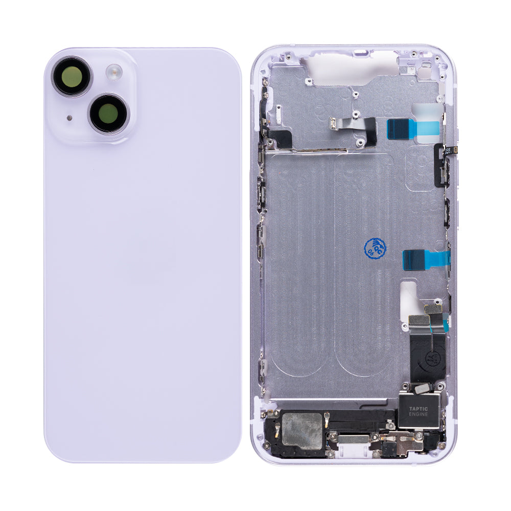 For Apple iPhone 14 Housing With Small Parts Purple OEM