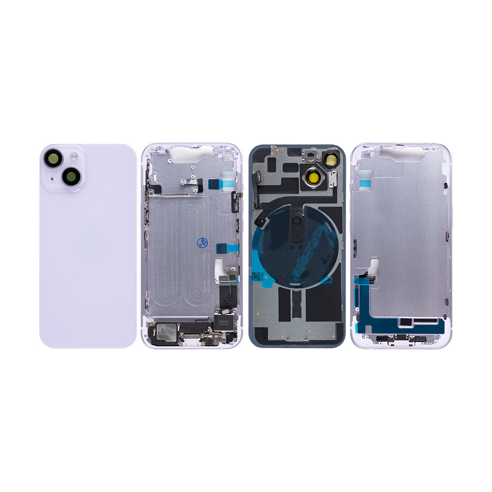 For Apple iPhone 14 Housing With Small Parts Purple OEM