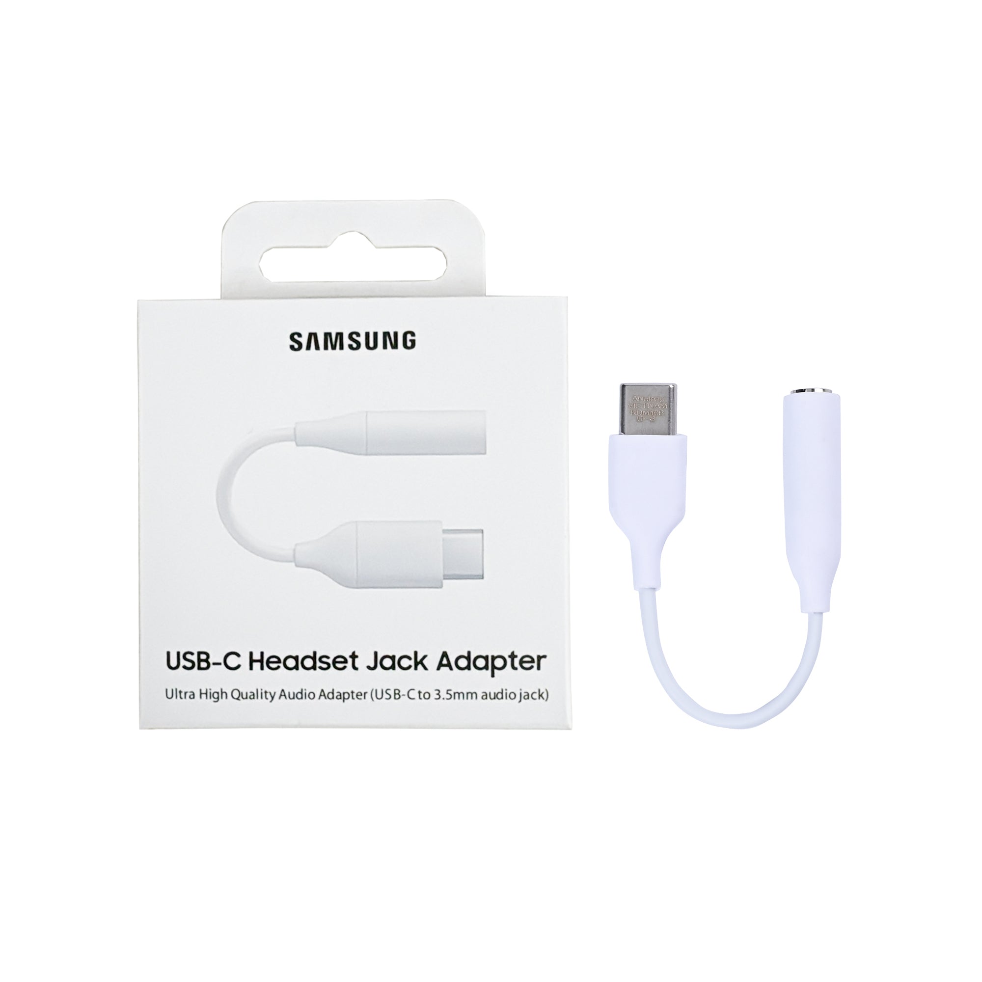 Samsung USB-C Headset Jack Adaptor White Original Retail Box