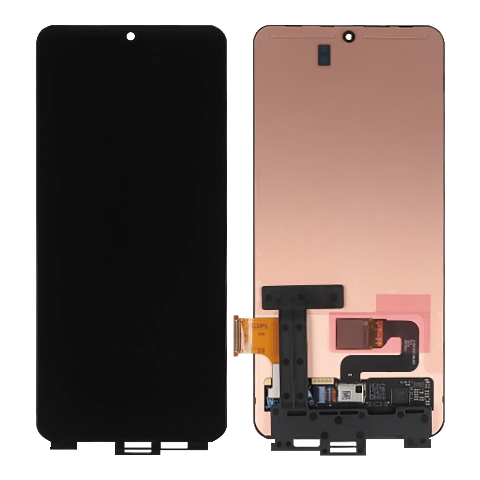 Samsung Galaxy S21 5G G991B Display And Digitizer Without Frame Black Service Pack