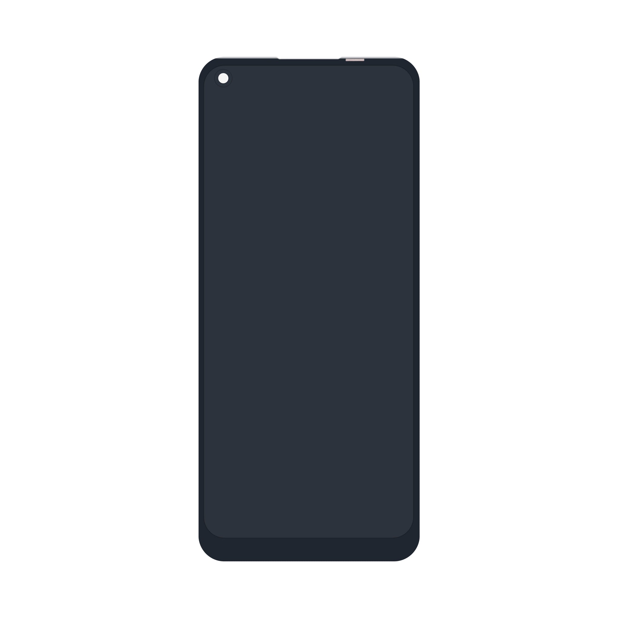 Realme 8i, Narzo 50 Display And Digitizer Without Frame Black OEM