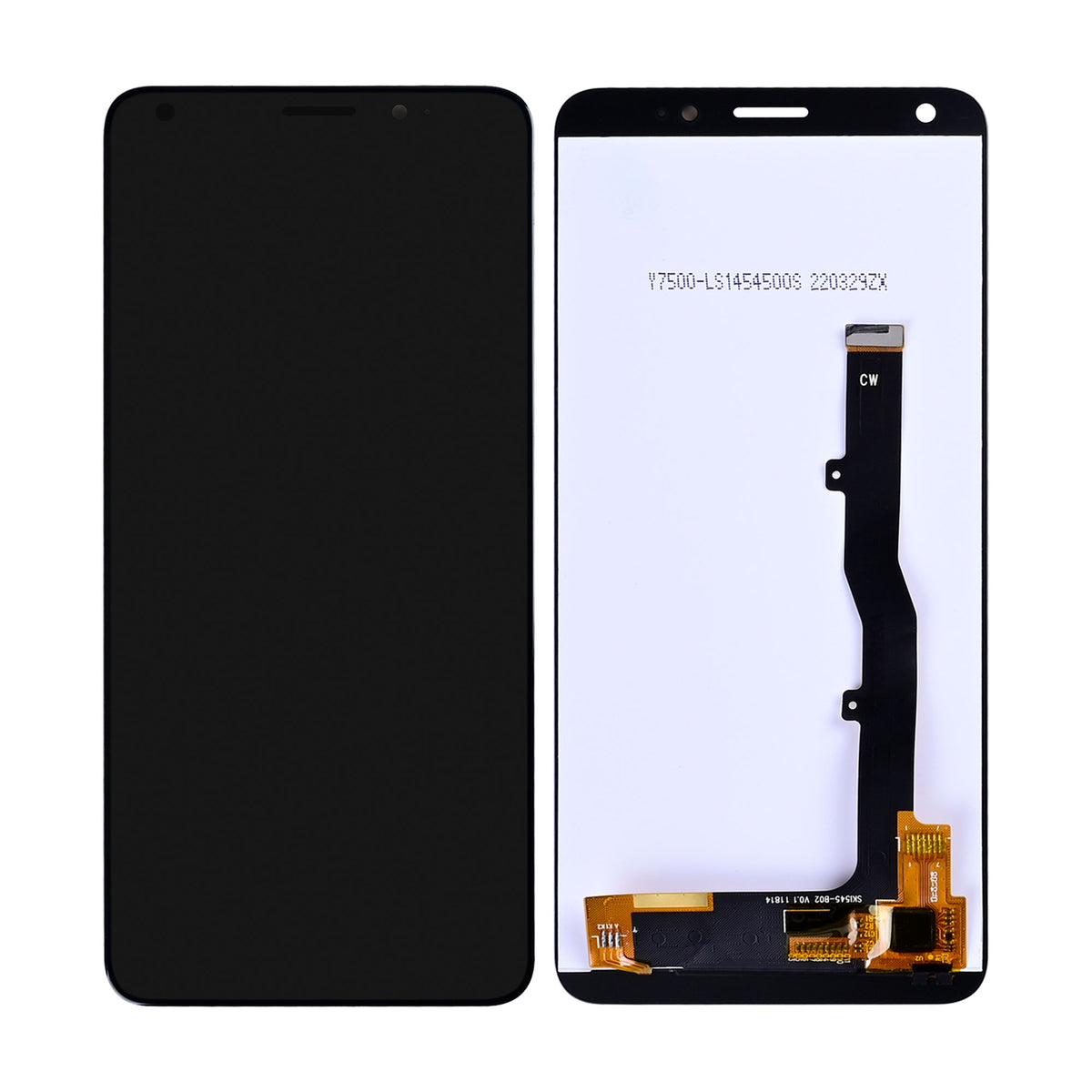 ZTE Blade V9 Vita Display And Digitizer Without Frame Black OEM