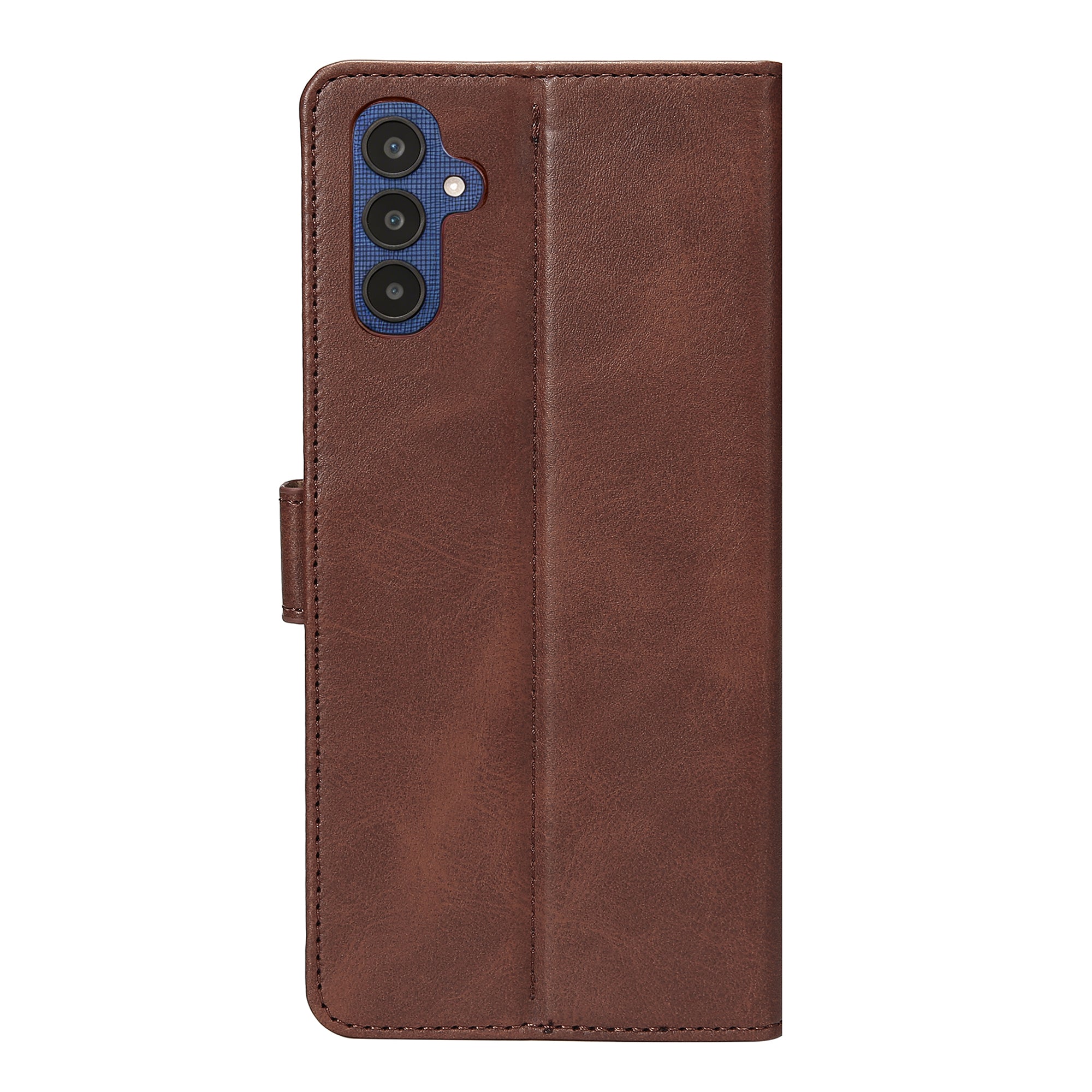 Rixus Bookcase For Samsung Galaxy A25 5G Brown