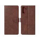 Rixus Bookcase For Samsung Galaxy A25 5G Brown