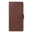 Rixus Bookcase For Samsung Galaxy A35 5G Brown