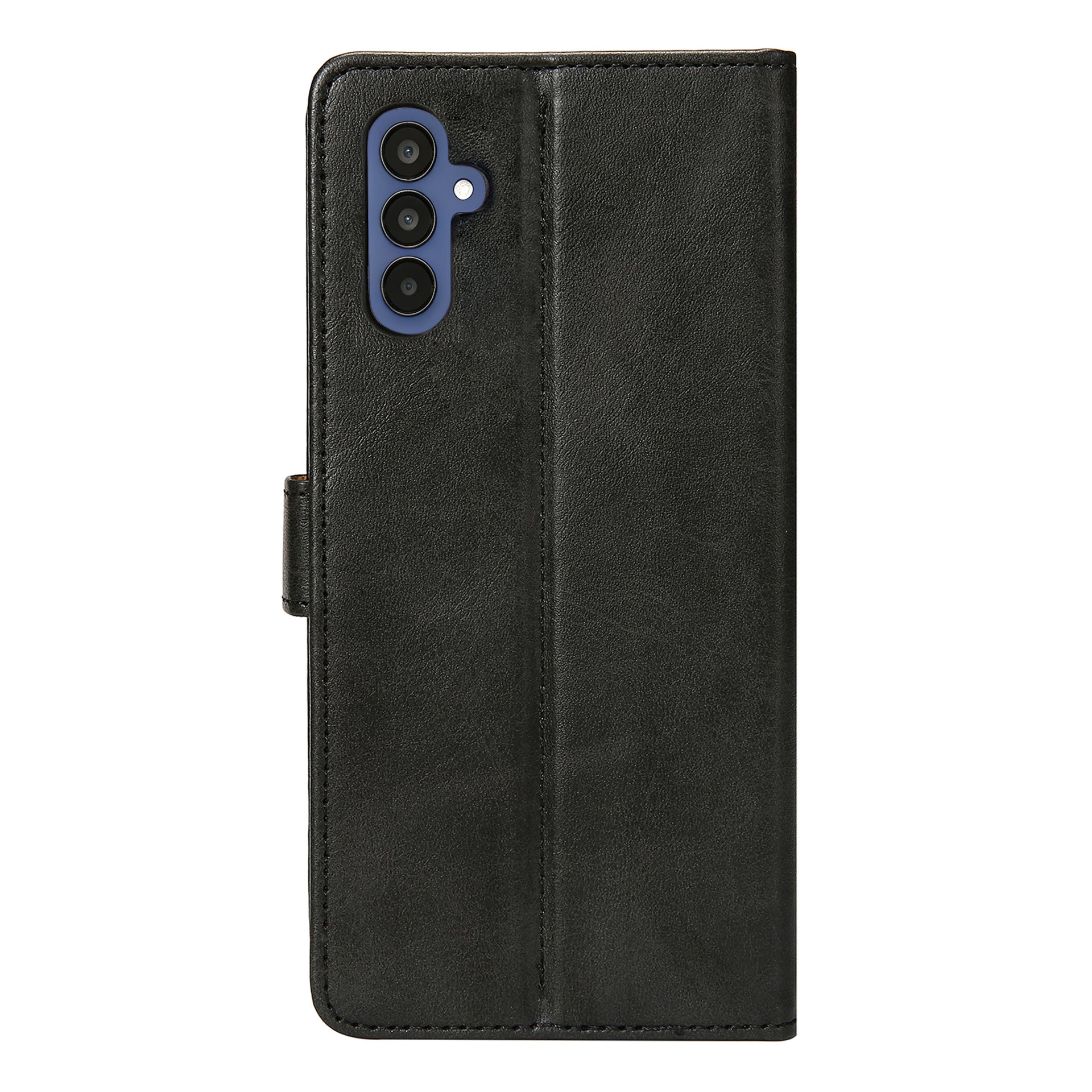 Rixus Bookcase For Samsung Galaxy A15 5G Black
