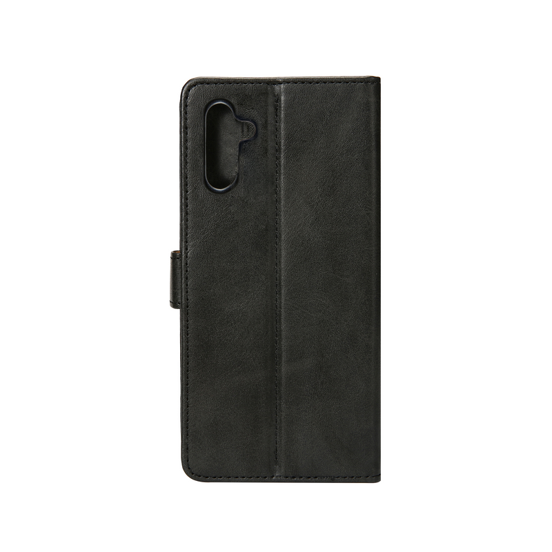 Rixus Bookcase For Samsung Galaxy A15 5G A156B Black