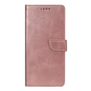 Rixus Bookcase For Samsung Galaxy A15 5G Pink