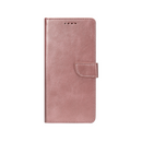 Rixus Bookcase For Samsung Galaxy A15 5G Pink