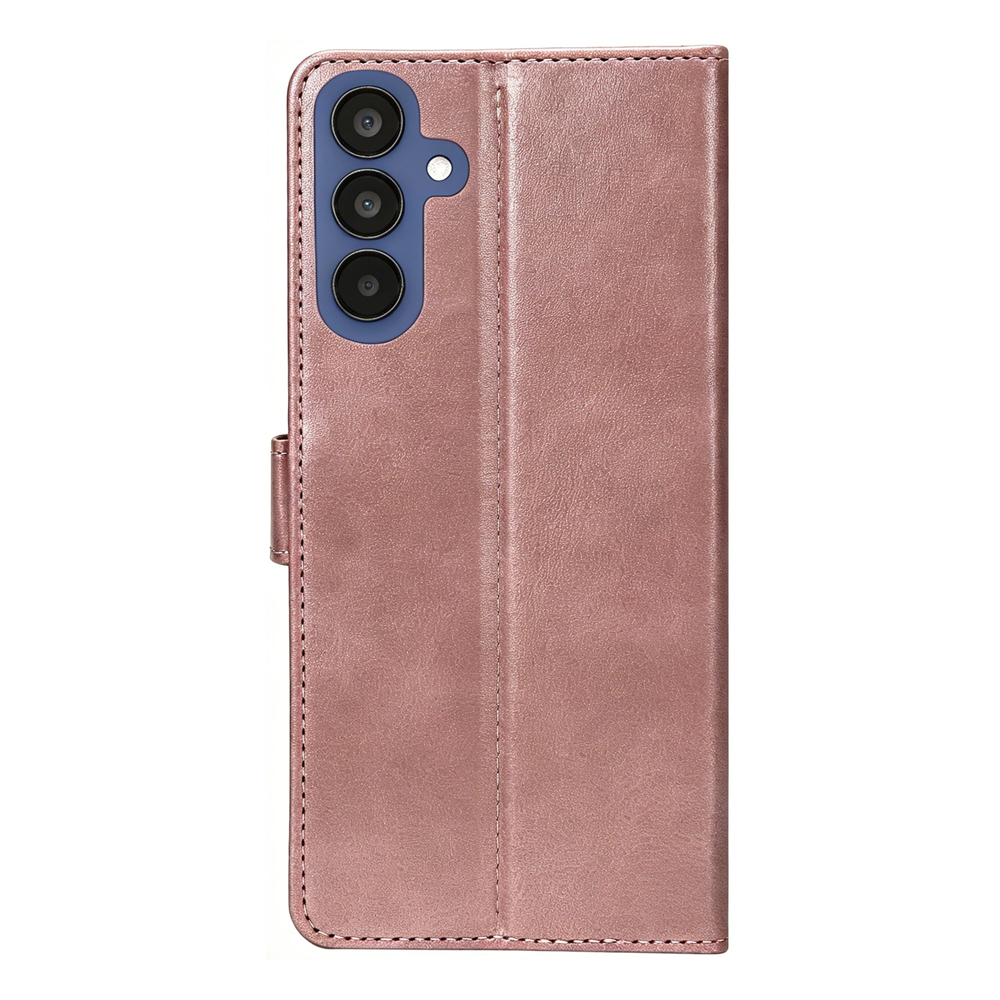 Rixus Bookcase For Samsung Galaxy A15 5G Pink