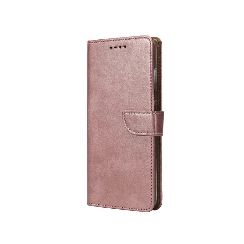Rixus Bookcase For Samsung Galaxy A15 5G Pink