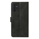 Rixus Bookcase For Samsung Galaxy A55 5G Black