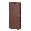 Rixus Bookcase For Samsung Galaxy A55 5G Brown