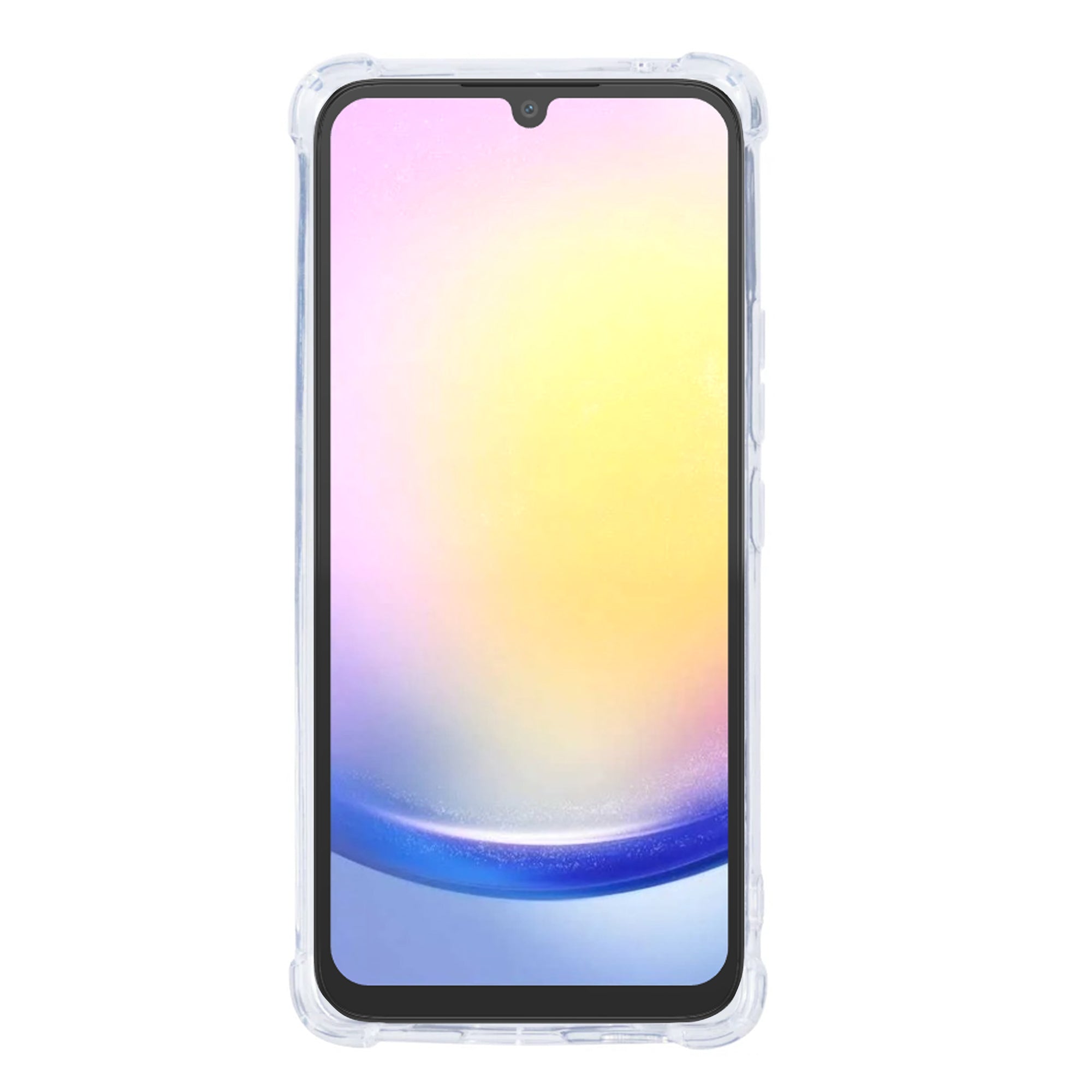 Rixus Anti-Burst Case For Samsung Galaxy A25 5G Transparent