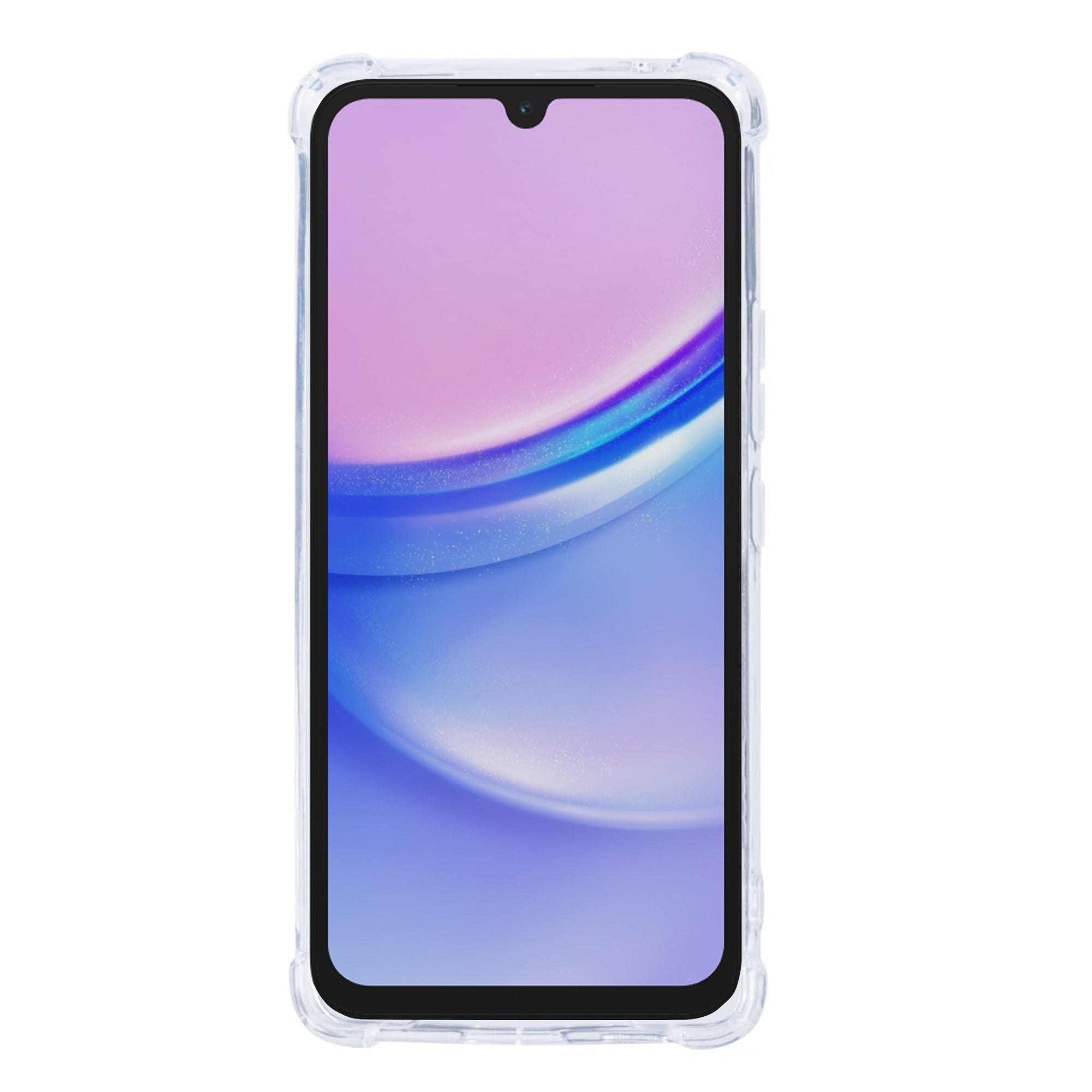 Rixus Anti-Burst Case For Samsung Galaxy A15 5G Transparent