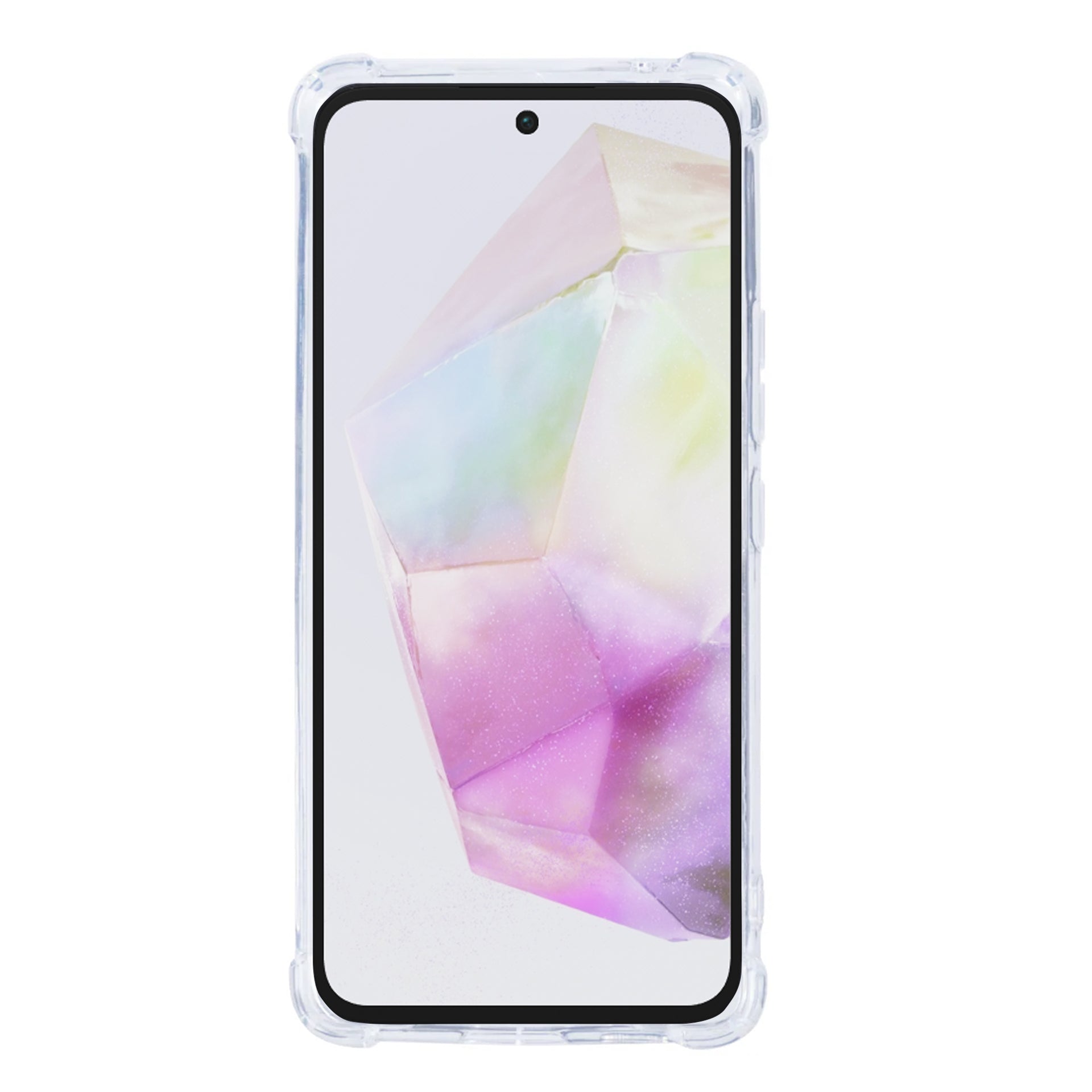 Rixus Anti-Burst Case For Samsung Galaxy A35 5G Transparent