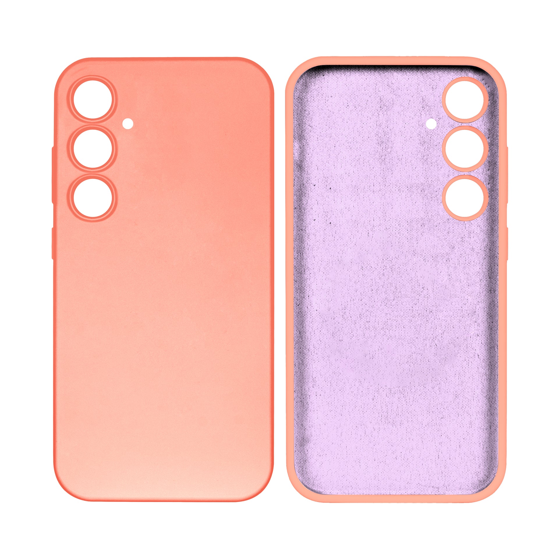 Rixus Soft TPU Phone Case For Samsung Galaxy A15 5G Pink